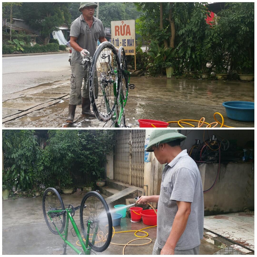 Bike-Wash today